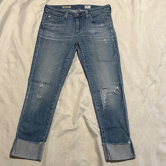 Adriano Goldschmied Stevie Cuff Jeans Sz 28 - Picture 1 of 9